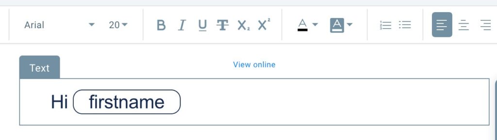 showing personalized content of getresponse-2