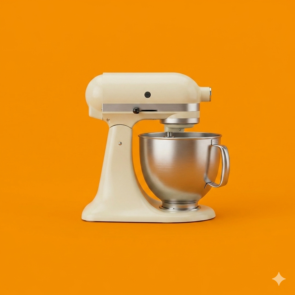 Essential electric kitchen appliances and stand mixers